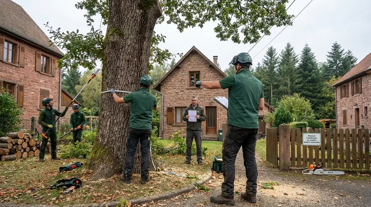 Abattage d'arbre : réglementation, autorisation et démarches (Territoire de Belfort)