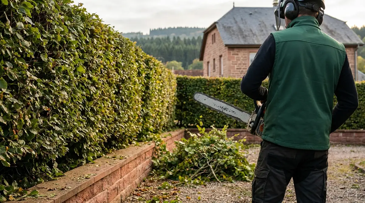Prix taille de haie : tarifs au mètre linéaire et facteurs de coût (Territoire de Belfort)